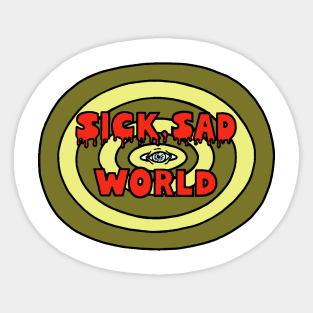 World Cartoon cute Sticker